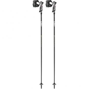 Bastones Leki Carbon 14 3D negros y blancos para mujer (par) - 115 cm