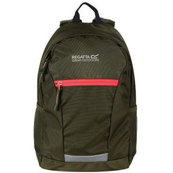 Regatta Jaxon III 10L Reflective Kids Mountain Backpack - Blue/Green
