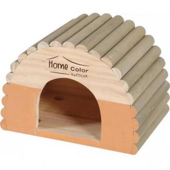 Casa Homecolor Redonda de Madera para Roedores