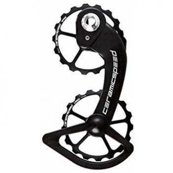 CeramicSpeed csospw10801010 pulegge Oversize, Negro, Talla única
