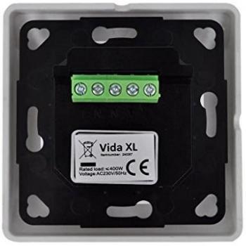 Fesjoy Controlador de Motor rotativo con Temporizador programable Adecuado para operar persianas, toldos