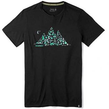 Smartwool Men's Merino Sport 150 Glouton tee Camiseta, Hombre, Negro, Medium