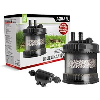 Filtro Exterior Aquael Multikani 800 - Capacidad 20-320L, Mejora la Calidad del Agua