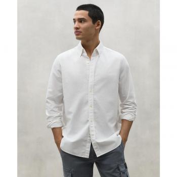 Camisa de hombre Antonio blanco ECOALF confeccionada de manera sostenible