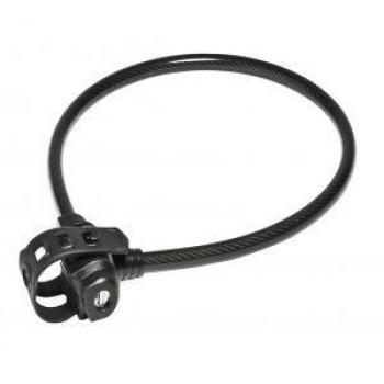 Trecolor antivol à câble 75 cm x ø 12 mm kS 222/75/12 fIXXGO black