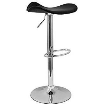 Taburete Batan de Similpiel en Color Negro - Talla Única, Piqueras Y Crespo