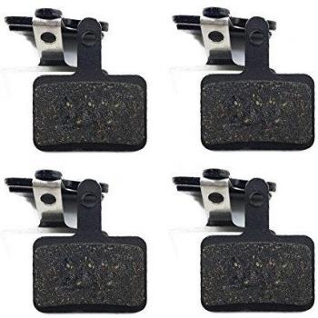 AHL 4par Bicicleta Pastillas de Freno para Shimano Deore M515 M515-LA M515-LA-M M505 M510 M525 M575 M601 M775 M395 M485 M416 M486 M495