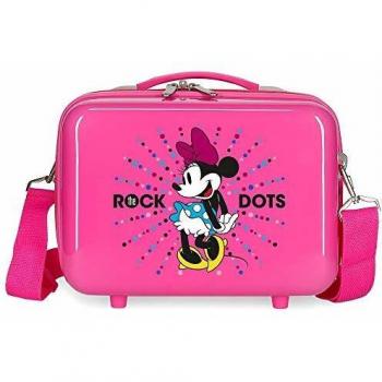 Disney Minnie Sunny Day Nececer Adaptable Rosa 29x21x15 cms ABS