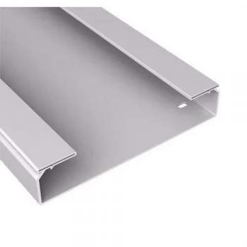 Bandeja Lisa Gris RAL7035 100x400mm U23X - Embalaje de 6 metros