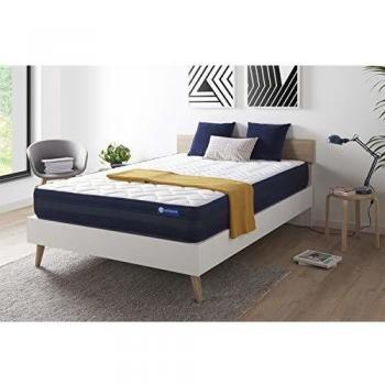 Colchón Actisom blanco con látex y espuma viscoelástica 180 x 200