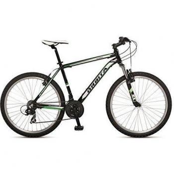 Orbita EUROPA 26 - Bicicleta BTT de montaña para hombre, 21 velocidades, cuadro 17'' aluminio, frenos V-Brake, negro,