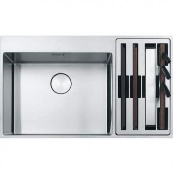 Franke BWX 220-54-27 TL Lavabo sobre-encimera Rectangular Acero inoxidable - Fregadero