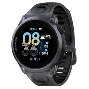 Reloj Deportivo GPS Coros Pace 4 Unisex - Aluminio, Cristal Negro, Pantalla Táctil AMOLED, Autonomía de 19 Días, Funciones Vocales