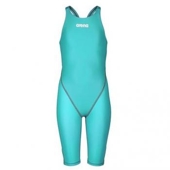 Arena Powerskin ST Next One Piece Competition Swimsuit for Girls - Aquamarine Blue