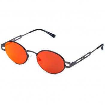 Italia Independent II 0517 078.GLS Black Men's Sunglasses Size 49