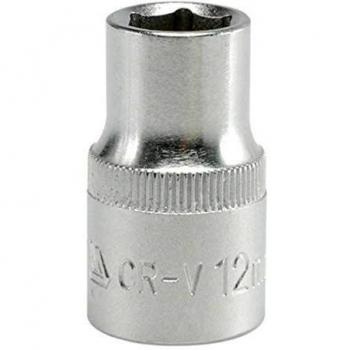 Set de Conectores Yato YT-1205, Casquillo Hexagonal 1/2 12mm, 6 Puntas, CV Regular