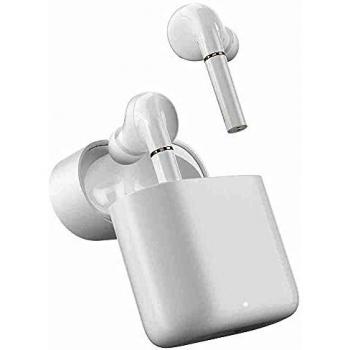 Haylou T15 Auriculares Inalámbricos, Auriculares Bluetooth 5.0 Mini TWS Cascos In-Ear IPX5 Impermeable Deportivos Estéreo con Estuche de Carg,Reproducción de 60 Horas,Control Tactil