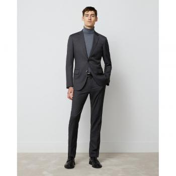Dustin - Traje de hombre lavable slim, ajuste slim, tejido lavable, diseño moderno
