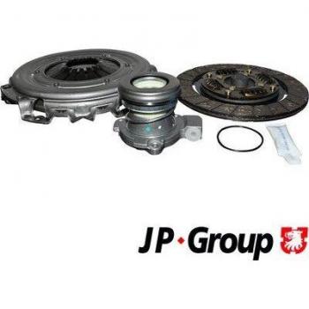Kit de embrague JP GROUP 1230409510 - incluye disco de embrague, plato de presión y cojinete de desembrague, diseñado para vehículos específicos, fabricado con materiales de alta calidad para asegurar un rendimiento óptimo y dur