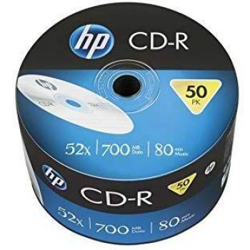 HP Logo Branded CD-R80 700MB 52X