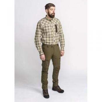 Pinewood Finnveden Hybrid Trousers - Olive Green C58
