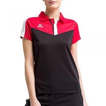 Polo Deportivo de Manga Corta Erima Squad Rojo 44 Mujer