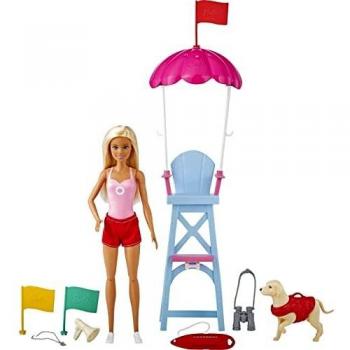 Muñeca Barbie Playset Socorrista (Mattel GTX69)