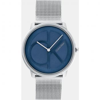 Calvin Klein Iconic Men's Analog Watch 25200031 with Stainless Steel Mesh Band