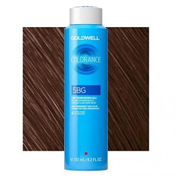 Coloración Semipermanente Goldwell Colorance 5BG Castaño Claro Marrón Dorado 120 ml