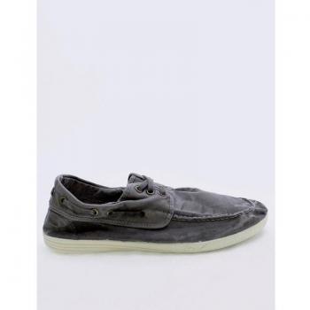 Náutico con Suela Fina Old Elbrus 303E H de Hombre Natural World - Gris Talla 43