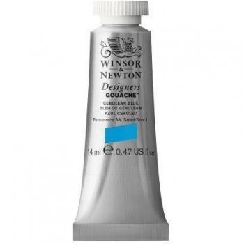 Winsor & Newton Designer-Pintura aguada 14 ml, color Bleu Ceruleum