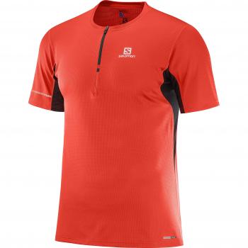 Salomon Agile HZ SS Camiseta de Manga Corta, Hombre,