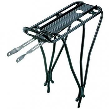 Portabebés Topeak para Bicicleta sin Disco, Compatible con BabySeat II, Ruedas de 26, 27.5 (650B) y 700C, Color Negro