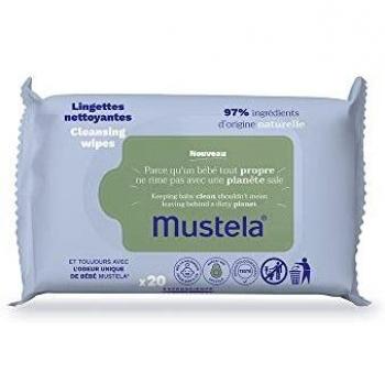 Mustela Baby Cleansing Wipes 20 Pieces