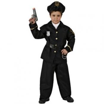 Disfraz de Policía para Niño 10-12 Años - Color Azul