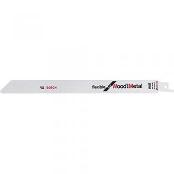 Bosch S1122VF Reciprocating Sabre Saw Blades for Wood and Metal, Pack of 5