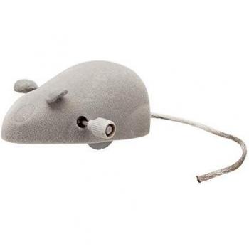 Trixie Plastic Wind up Felt Mouse for Cat, 7 cm