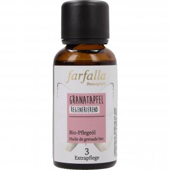 Aceite de Granada Bio Farfalla, 30 ml - Aceite regenerador para la piel, unisex