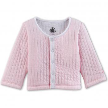 Petit Bateau 22007, Cardigan Bebé Niñas, Rosa