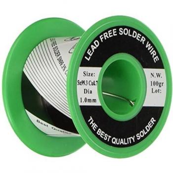 Soldadura Sin Plomo 100g Sn99,3% - Cu0,7% 1mm