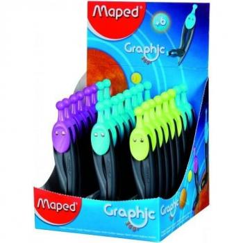 Compás Gráfico 360° con Anillo Universal Maped