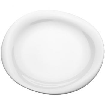 Georg Jensen GJ 170049 Mittagessen Plate, 21 cm, Porcelana, Blanco, 25,2 x 25,2 x 8 cm