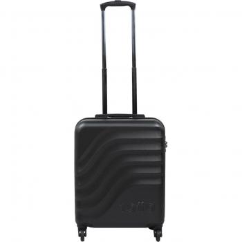 Maleta Trolley Cabina Totto Bazy - Diseño Aerodinámico, Rígida, Capacidad 40 Litros, Color Negro