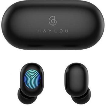 Auriculares Bluetooth 5.0, Haylou GT1 Touch Control Sport Auriculares estéreo estéreo inalámbricos HD con conexión rápida / IPX5 a prueba de agua / Total 12H Playtime / Estuche mini