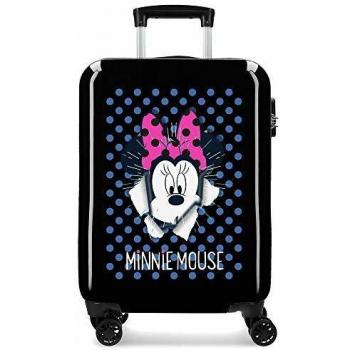 Disney Minnie Sunny Day Maleta de cabina Azul 37x55x20 cms Rígida ABS Cierre combinación 34L 2,6Kgs 4 Ruedas dobles Equipaje de Mano