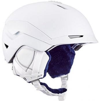 SALOMON Quest w Casco de esquí y Snowboard para Mujer, Custom Air, Interior de Espuma EPS 4D, Circunferencia: 53-56 cm, Blanco, Talla S