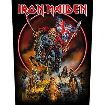 Iron Maiden England '88 Multicolor Backpatch - Unisex Standard Size