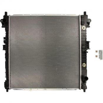 Radiador de Refrigeración del Motor NRF 59342 - Longitud Núcleo 380 mm, Ancho Núcleo 538 mm, Profundidad Núcleo 26 mm