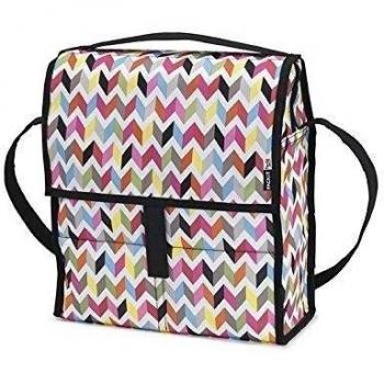 PackIt Ziggy - Bolsa porta-alimentos para picnic, 13 x 29 x 30 cm, multicolor
