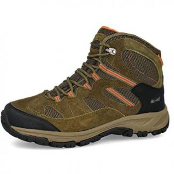 Botas Jucar Impermeables de Serraje y Nylon con Membrana Waterproof en Kaki T-39